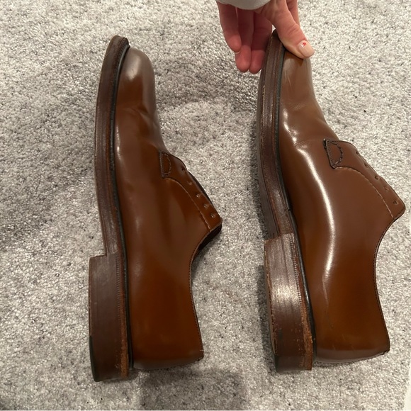 CHURCH’s “Shannon 2 Wr” Calfskin Derby Lace-Ups in Sandalwood Oxford Shoes 7.5 F - Picture 12 of 16